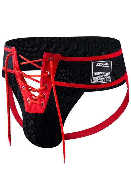 Lace-Up Camo Jockstrap - HDZ014