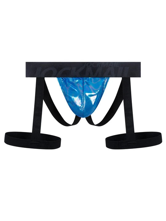 Jockmail Hollow Out Four Corner Nylon Thongs - HDZ010 - YDressup