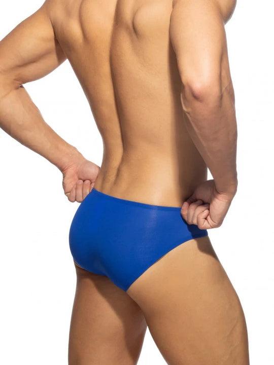 Men's Color Block Bikini Swim Briefs - YK007