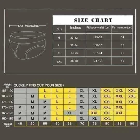 Men's Low Rise Breathable Modal Briefs - SJK001 - YDressup