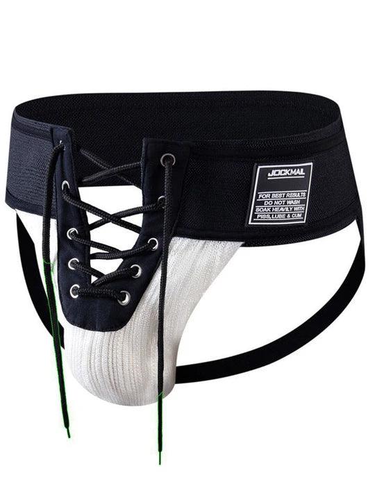 Lace-Up Camo Jockstrap - HDZ014