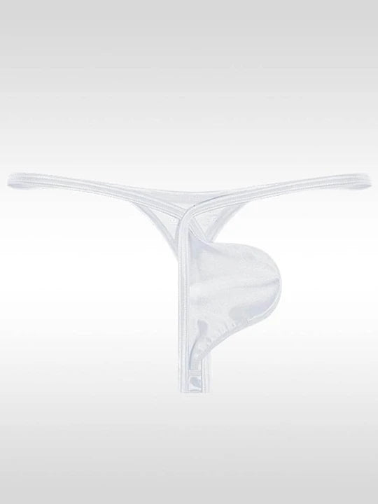 Men's U-Convex Sexy Pouch Low Waist Thong - DZK045