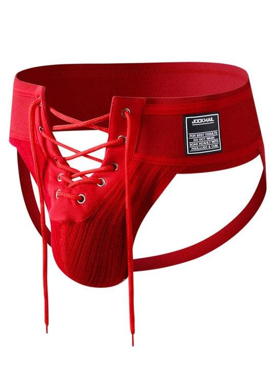 Lace-Up Camo Jockstrap - HDZ014