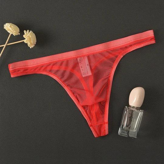 Transparent See Through Thong - DZK038
