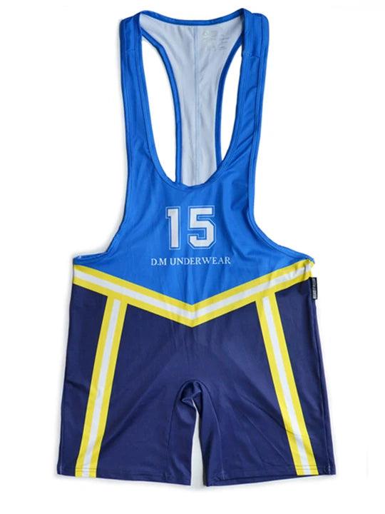 D.M Men's Tight Stretch Singlet - YNY015