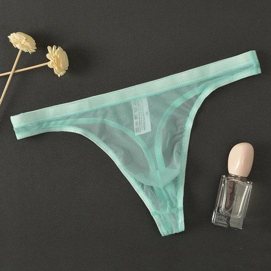 Transparent See Through Thong - DZK038