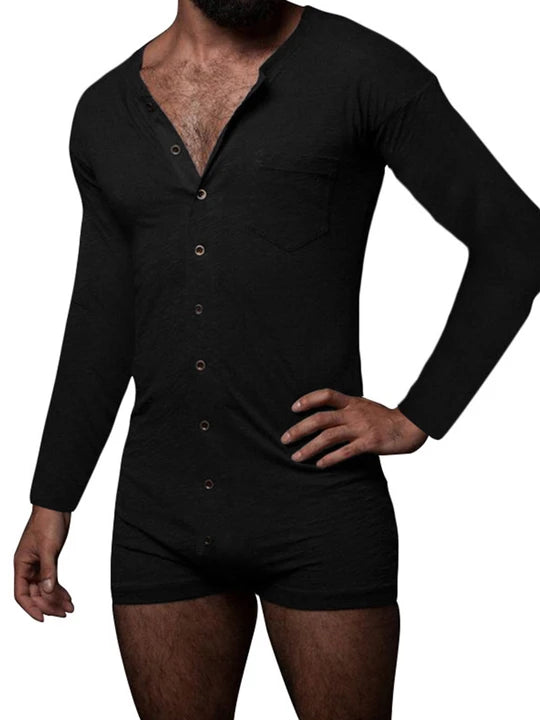 Men's One Piece Tight Romper - LTY020