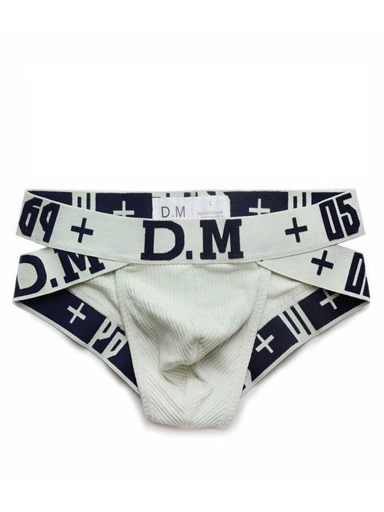 D.M Low Waist Sexy Men's High Briefs - SJK047
