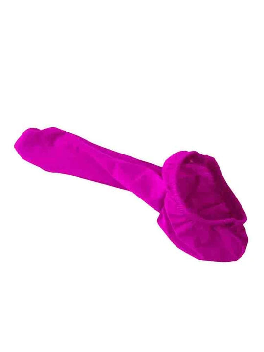 Solid Color Ice Silk Cock Sock - JJT009 - YDressup