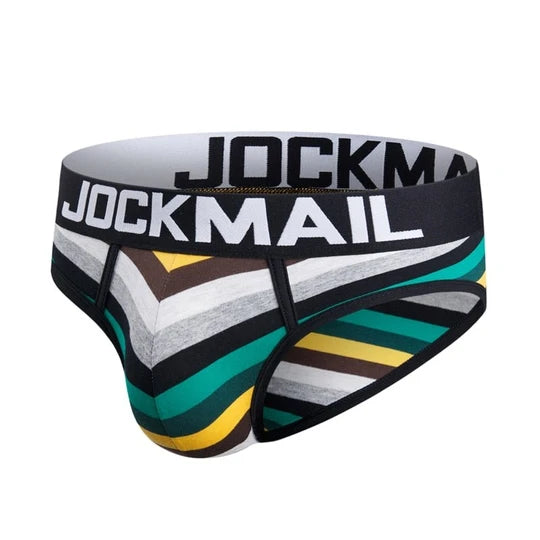 Jockmail Striped Briefs 3-Pack - SJK046 - YDressup