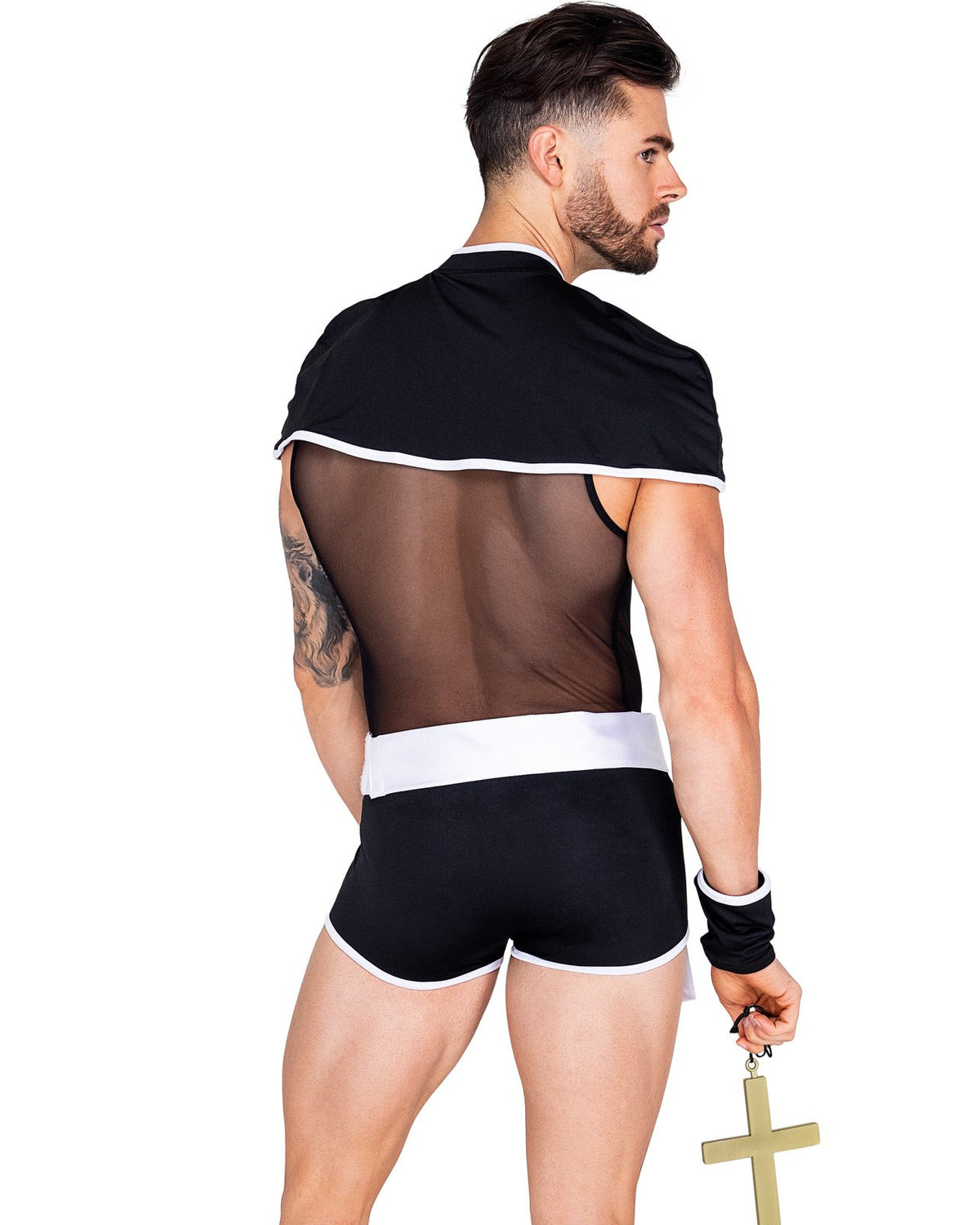 Divine Daddy "Forgive Me Father" Gay Priest Costume - ZF041 - YDressup