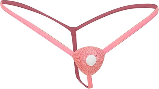 Men’s Santa Hat Underwear – Hollow Out Thong - GZK032