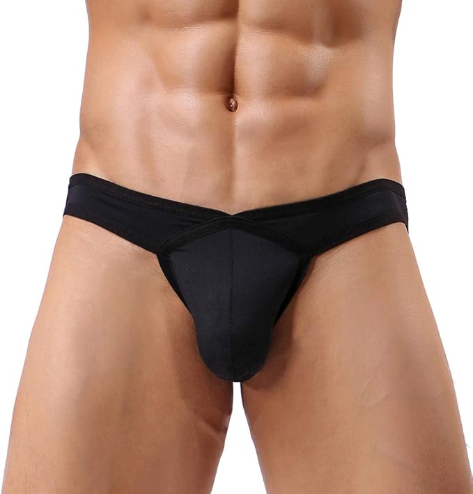 Sexy Micro Mesh Briefs Soft Breathable Bulge Pouch Underwear - SJK002