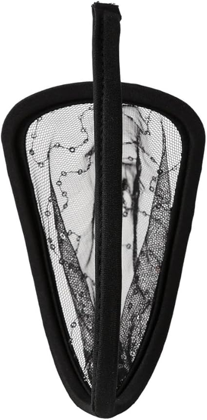 Men's Sexy C-String Thongs Lace See Through Underwear - CS006 - YDressup