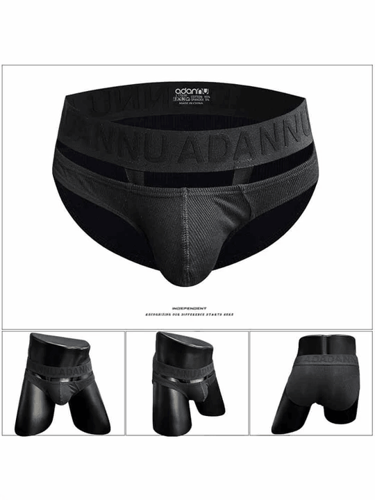 Men's Hollow Out Suspenders Low Rise Briefs - SJK021