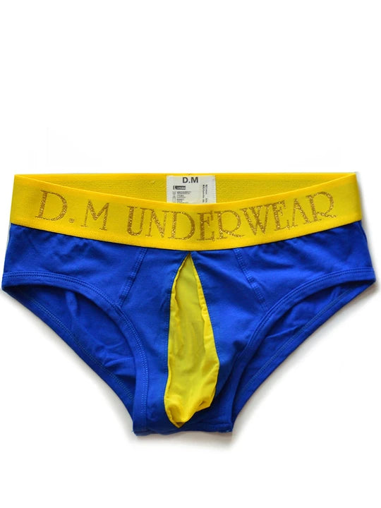 D.M Sheer Mesh Open Briefs - SJK029 - YDressup