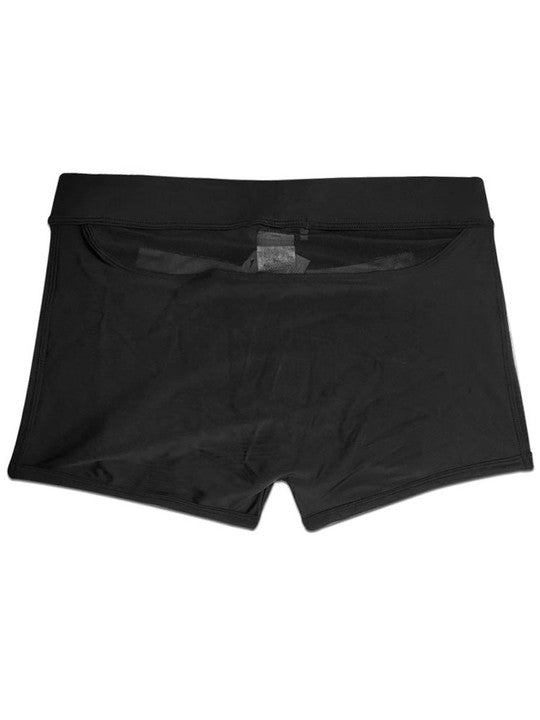Men's Sexy Side Mesh Semi-transparent Swim Trunks - DK008 - YDressup