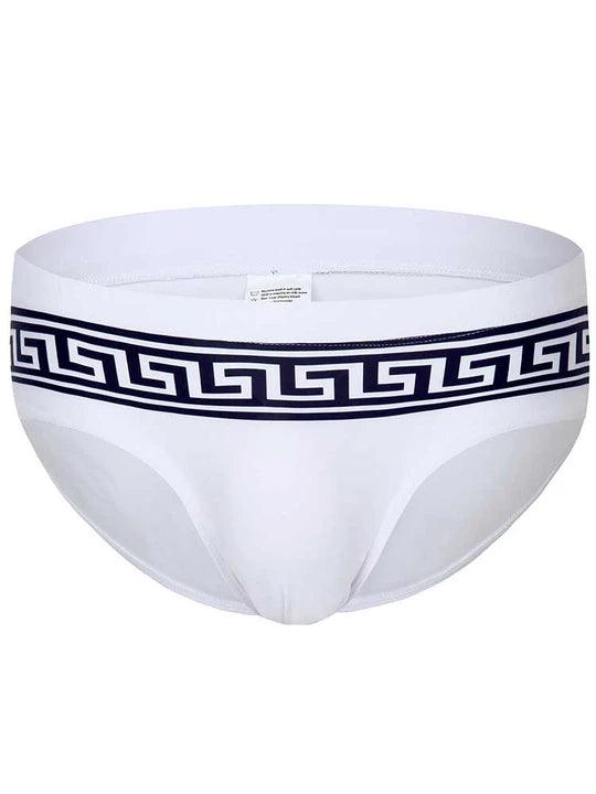 Low Waist Sexy Print Sports Triangle Swim Briefs - YK009 - YDressup