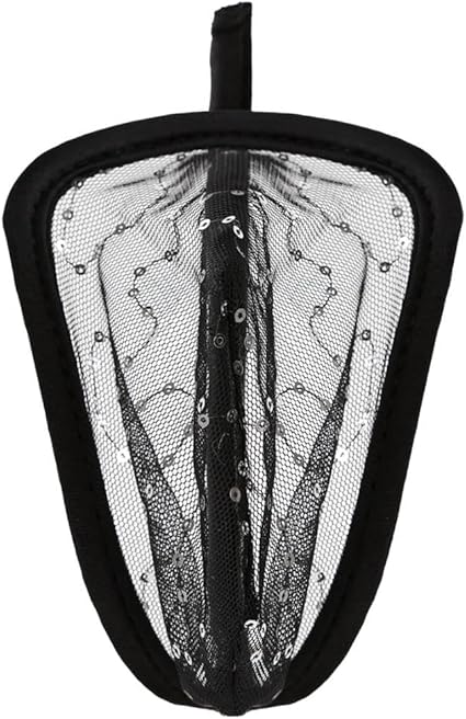 Men's Sexy C-String Thongs Lace See Through Underwear - CS006 - YDressup