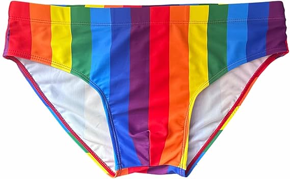 Rainbow Swim Briefs – Low Rise Sexy Fit - YK069 - YDressup