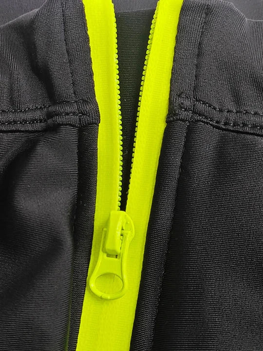Men's Sexy Mesh Hollow Front Zipper Swim Briefs - YK058 - YDressup