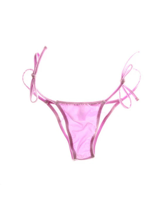 Men’s Sleek Thong: Silky Nylon for Airflow & Discreet Allure - SJK054