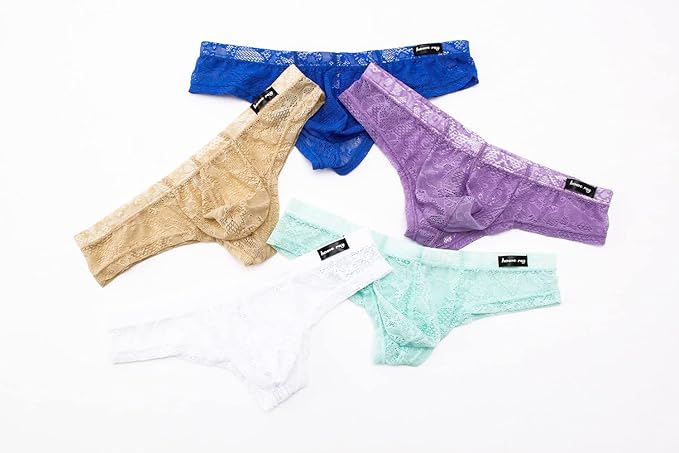 Lace Sheer Briefs - SJK028 - YDressup