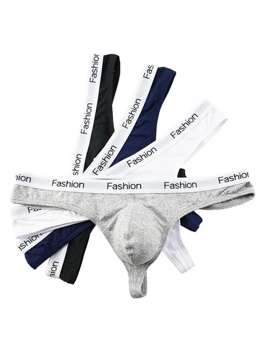 Men's Modal Thong with Monogram Waistband - DZK012 - YDressup
