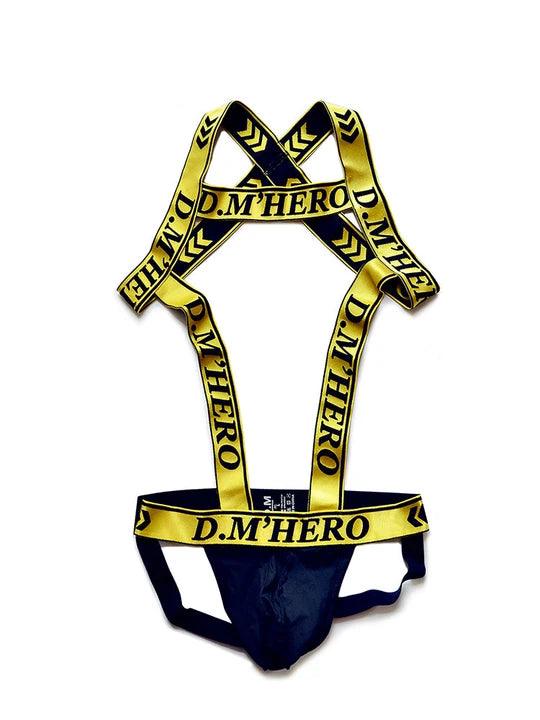 D.M Hero Double Thong Harness Jockstrap - KB043 - YDressup