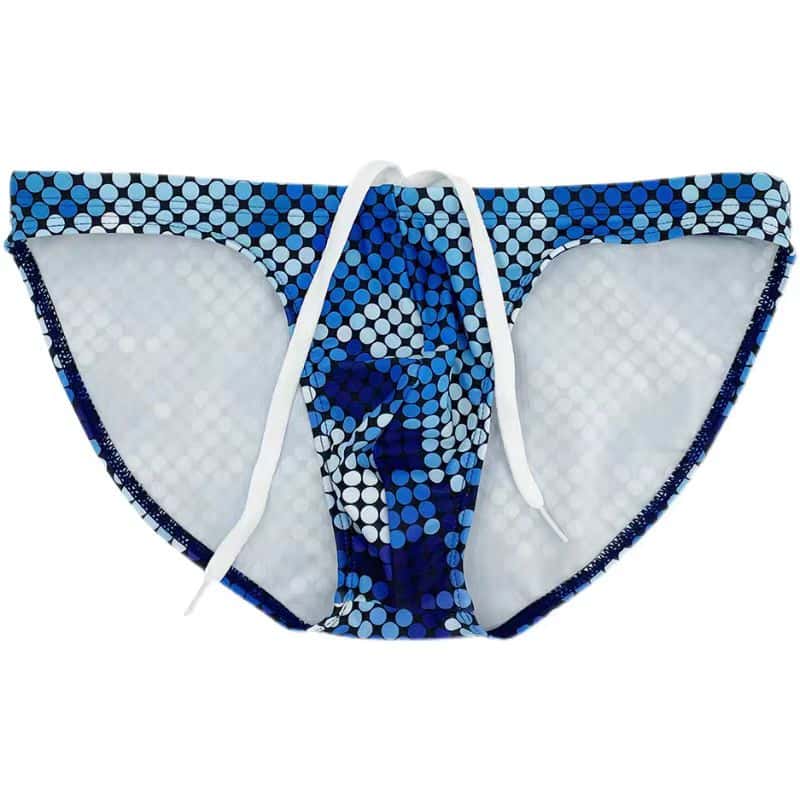 Skinny Geometric Swim Briefs - YK028 - YDressup