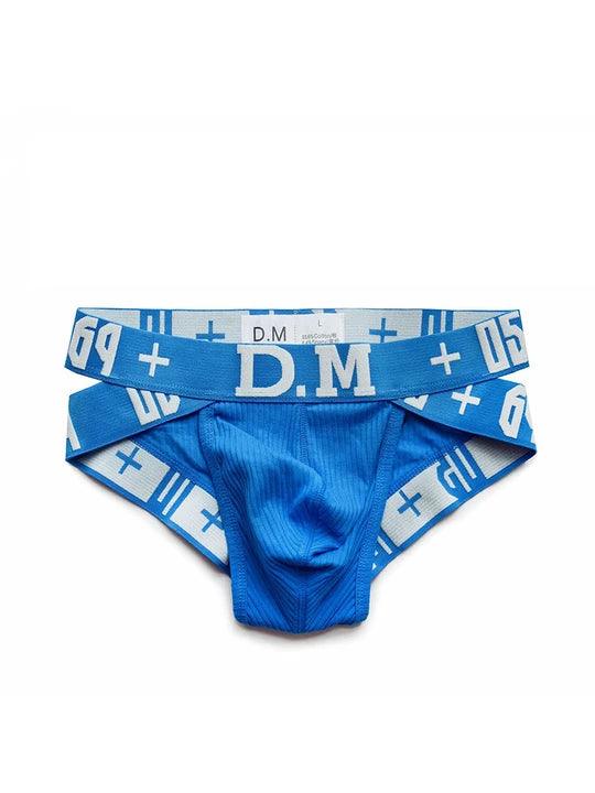 D.M Low Waist Sexy Men's High Briefs - SJK047