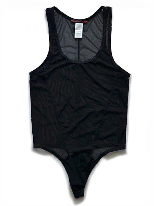 Mesh Breathable Nylon Bodysuit - LTY043 - YDressup
