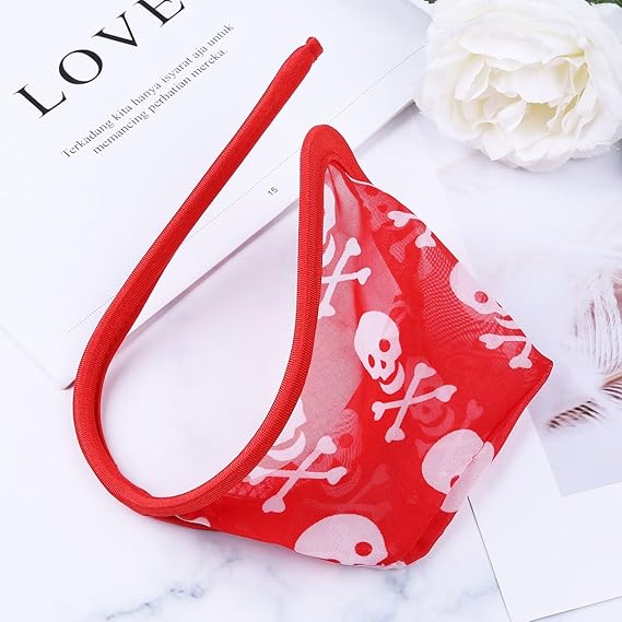 Men's Invisible C-String Lingerie Multiple Strapless Underwear - CS014 - YDressup