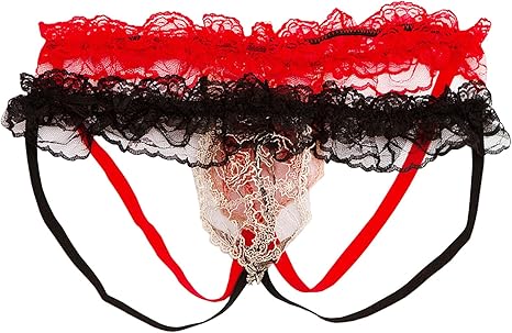 Lace Sissy Thong Panties for Men - GZK038