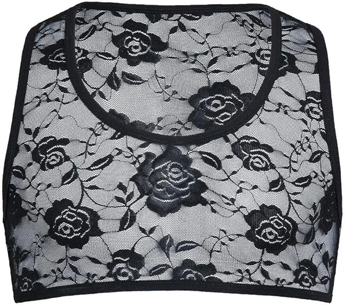 Men's Sissy Lace Floral Muscle Tank Top - CT001 - YDressup