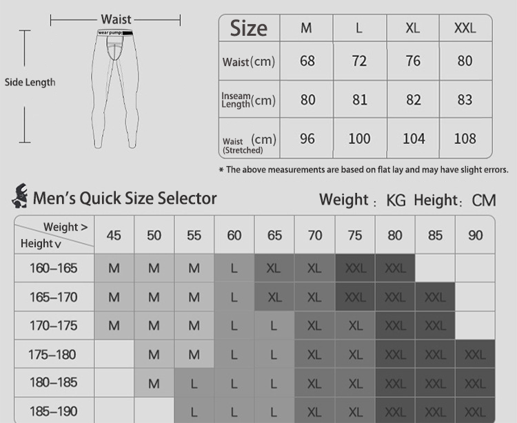 Full Sheer Men's Warm Ultra-Thin Leggings - PJK039 - YDressup
