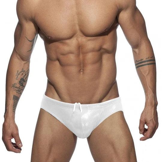 Men's Sexy Sequin Skinny Triangle Swim Briefs - YK011 - YDressup