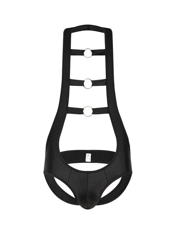 Men's Wrestling Backless Bodysuit - LTY004 - YDressup