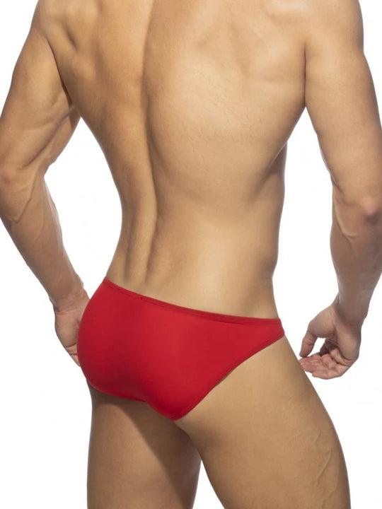 Men's Color Block Bikini Swim Briefs - YK007