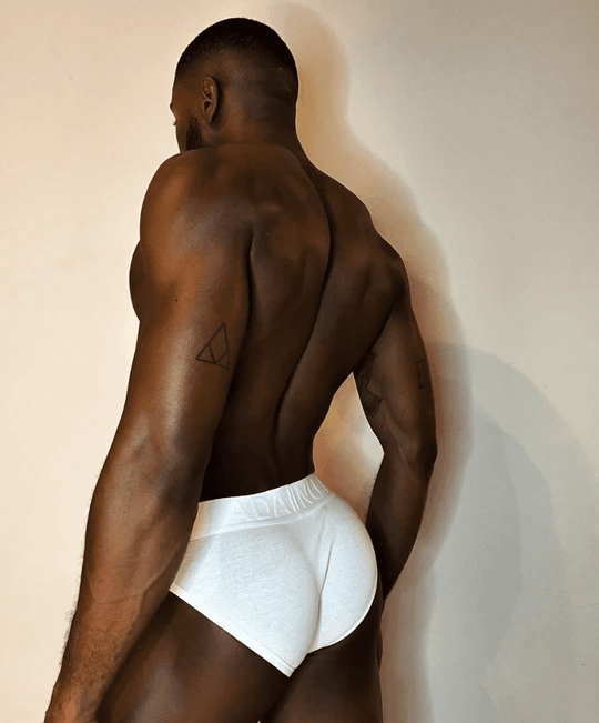 Men's Hollow Out Suspenders Low Rise Briefs - SJK021