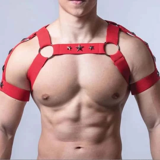 Fluorescent Glow In The Dark Elastic Harness - KB062