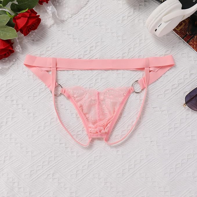 Low Waist Sissy Pouch G-String Lingerie - GZK031