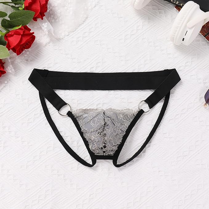 Low Waist Sissy Pouch G-String Lingerie - GZK031