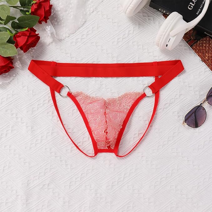 Low Waist Sissy Pouch G-String Lingerie - GZK031