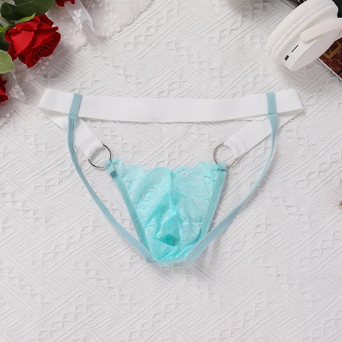 Low Waist Sissy Pouch G-String Lingerie - GZK031