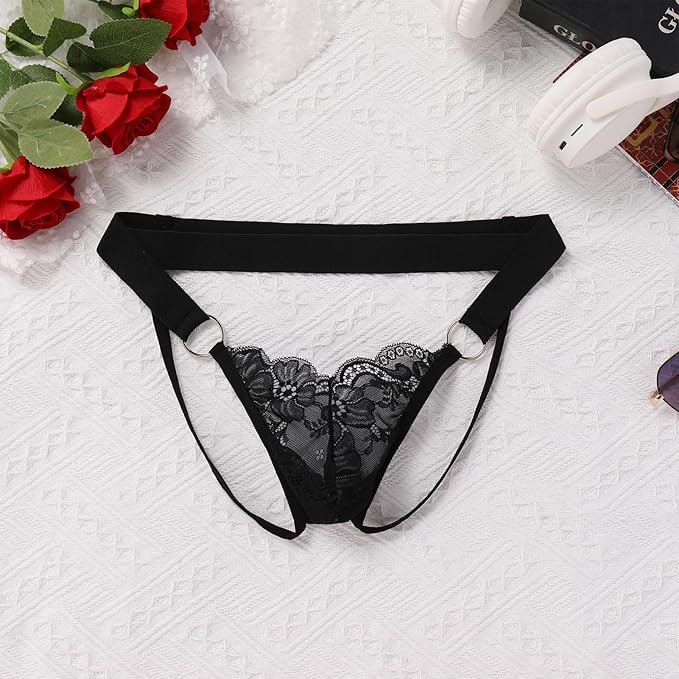 Low Waist Sissy Pouch G-String Lingerie - GZK031