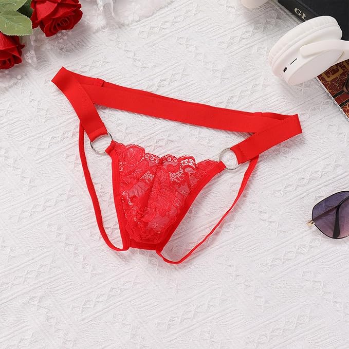 Low Waist Sissy Pouch G-String Lingerie - GZK031