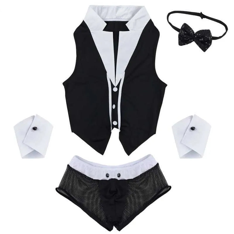 Men's Playful Maid Costume - ZF022 - YDressup