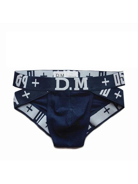 D.M Low Waist Sexy Men's High Briefs - SJK047
