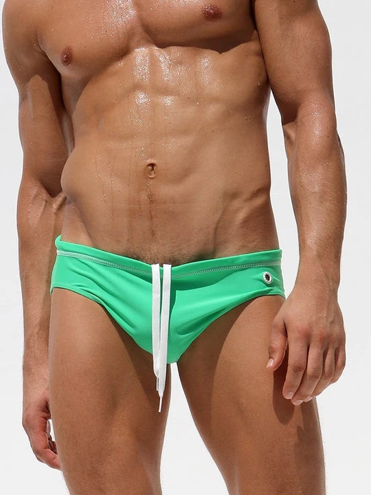 Men's Bikini Beach Fashion Swim Briefs - YK057
